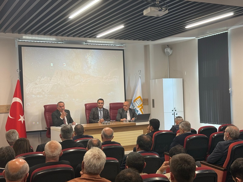 İlçe İdare Şube Başkanları ve Muhtarlarımız ile Koordinasyon Toplantısı Yapıldı.